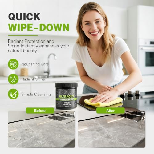 All-in-One Surface Restoration Polish with Pad, Polishing Compound Kit