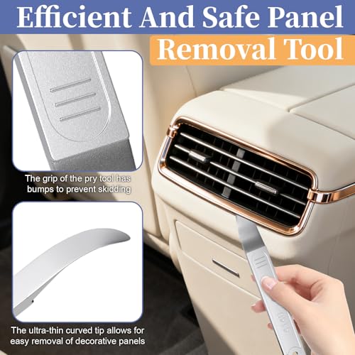 4140 Pry Tool, Trim Removal Tool, Mini Pry Bar for Auto Trim Interior - color: 1 PCS