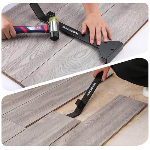 WORKPRO 17'' Heavy Duty Pull and Pry Bar, Flooring Installation Tool