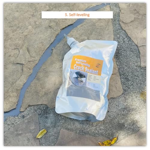 EWT Premium Concrete Crack Filler, Gray, 1 Count - color: Gray