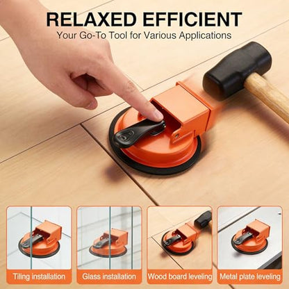 Floor Gap Fixer Tool - Suction Cup Gap Repair Tool for Vinyl Plank, Laminate & LVP Flooring