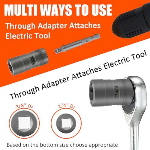 Bolt Extractor Kit,32Pcs Stripped Bolt Extractor Set for Impact Bolt&Nut - size: 32PCS