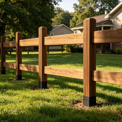 1 Pcs 16" 4"x4" Fence Post Anchor Ground Spike (Fit 3.6"x3.6") Lumber