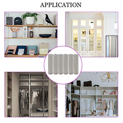 225 Pieces Dowel Pins Stainless Steel Shelf Support Pegs Pin Rod Fasten Elements Assortment Kit - Size Include M2 M3 M4