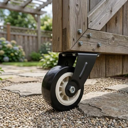 Anti-Sag Gate Support Wheel, Quiet For Poly Caster For Wooden 4-20 Pack - size: 20