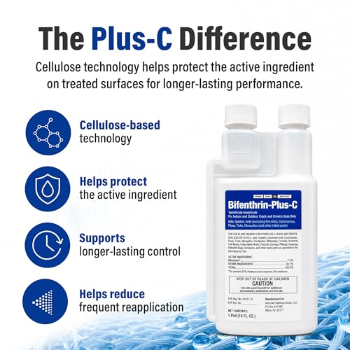 Bifenthrin Plus-C Insecticide, 16 oz, Roach Killer - size: 16 oz