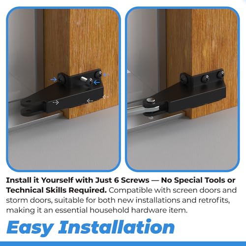 Screen Door Closer Brackets for Screen/Storm Doors Closer Bracket RepairKit