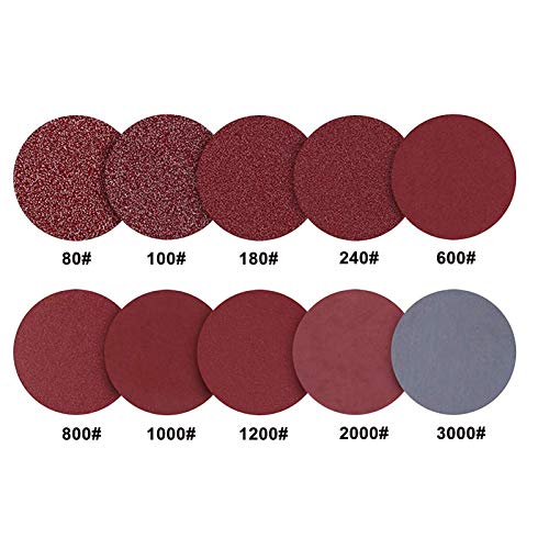 4" Hook & Loop Sanding Discs Pack of 100