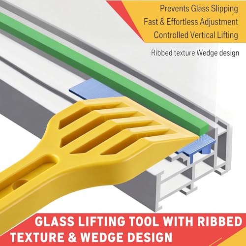 Feekoon Plate Glass Lifting Tool and Silicone Caulk Finishing Set