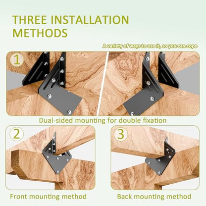 25 PCS Stronger Hurricane Ties for Rafters,14-Gauge(2mm),for 2x4/2x6 Rafter