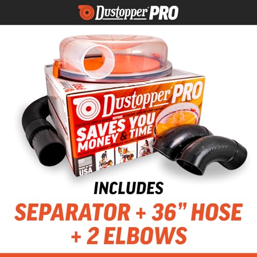 Dustopper PRO Dust Collector - 99.9% Efficiency Cyclone Dust Separator