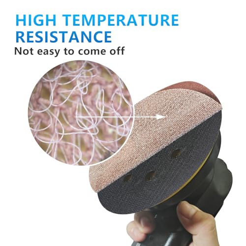 60 Pcs 6-Inch Mesh Sanding Discs, 80-320 Grit, Hook & Loop Mesh Pads for Random Orbital Sander - Durable, Anti-Slip, for Wood, Metal, Paint Finishing - style: 6 Inch Mesh Sanding Discs