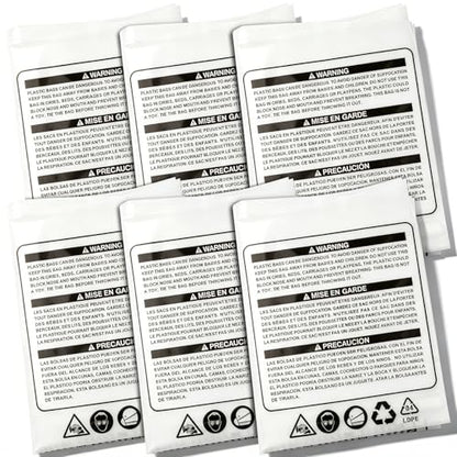 70002 Clear Plastic Dust Collection Bags, 20-Inch x 43-Inch, 6 PCS - style: 6 PCS