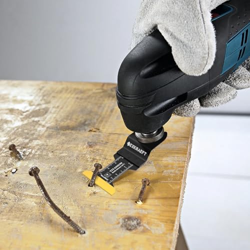 110 PCS Titanium Multitool Blades,Professional Oscillating Tool Blade