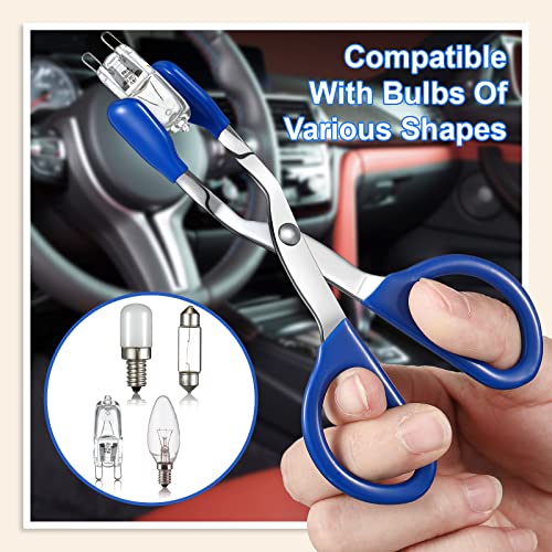Minatee Mini Light Bulb Pliers Removal Tool for Halogen Bulbs, Blue - color: Blue