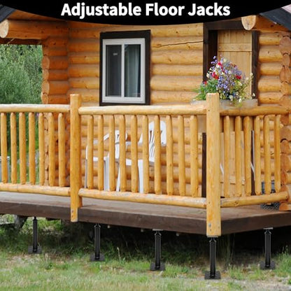 House Jacks for Leveling, Black, 4 PCS