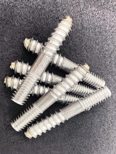 Baltimore Hardware Hanger Bolts, 5/16-18 x 3", Durable Partial Thread Design for Secure Wood-to-Metal Connections, Zinc-Coated for Enhanced Corrosion Resistance - Convenient 20 Pack - size: 5/16-18 x 3"