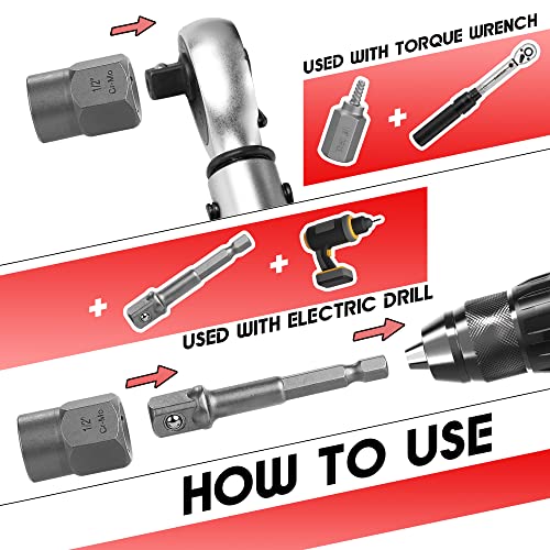 53 Pcs Spiral Screw Bolt Extractor Set Left Hand Drill Bit - size: 53Pcs