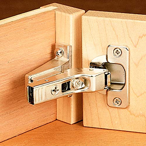 Blum 9mm Inset Face Frame Adapter Plate, Cam Adj Height, Screw-on. 175H5030.21 (Set of 2 Plates)