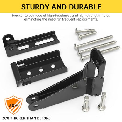 Storm Door Closer Bracket, (2PCS) Protecting Doors from Damage from Winds