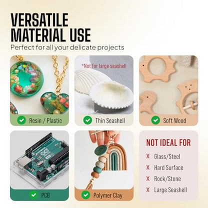 Pin Vise Hand Drill Manual with Micro Drill Bits, Jewelry Drill for Resin - style: Core – 18 Bits