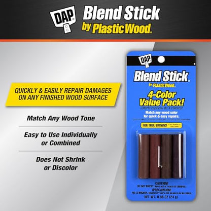 DAP Plastic Wood Blend Sticks 4-Pack, True Wood (7079804102)