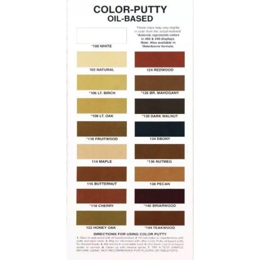 Color Putty 134 3.68 oz. Ebony Wood Putty