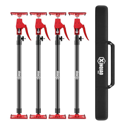 XINQIAO Cabinet Jacks for Installing Cabinets, Light Duty Third Hand Tools Adjustable Support Pole from 45 in to 113.6 in, 4 PCS - size: 45"-113.6" 4Pcs
