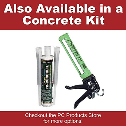 PC Products PC-Concrete Epoxy Adhesive Paste for Anchoring and Crack Repair, Two-Part 102 oz in Two Pails, Gray 71021 - size: 102 oz, style: PC-Concrete
