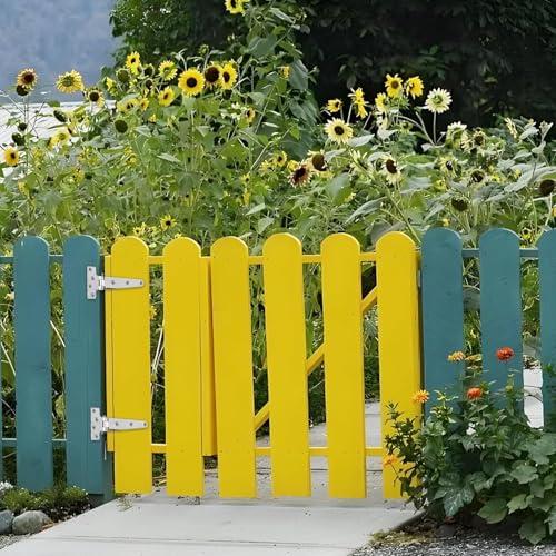 TamBee 4 Pcs 6 Inch Heavy Duty T-Strap Gate Hinge for Shed Gate