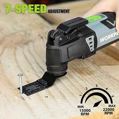 WORKPRO 3.0 Amp Corded Oscillating Multi-Tool Kit - size: Corded 300 W