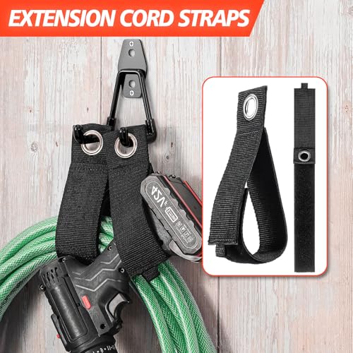 20-Pack Garage Hooks for Storage & Hanging Items, Save Space - color: 20 Pack Black