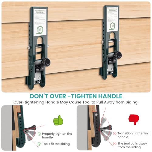 Siding Installation Tools with Adjustable Reveals, 2 Pack