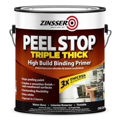 Zinsser Peel Stop Binding Primer, Clear, 1 Gallon - size: 128 Fl Oz (Pack of 1)