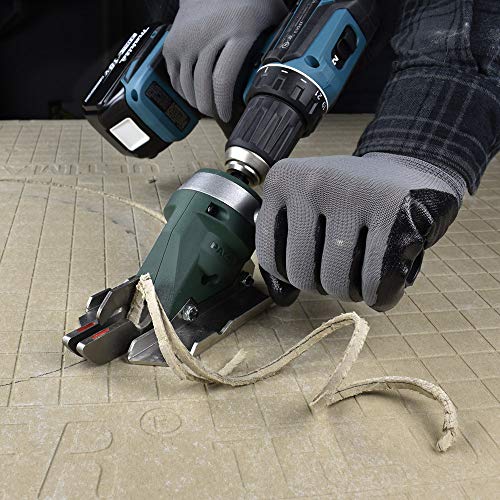 PacTool Snapper Shear Pro - Fiber Cement Cutting Tool for Siding Pros - style: Universal Shear Head / Attaches to any drill