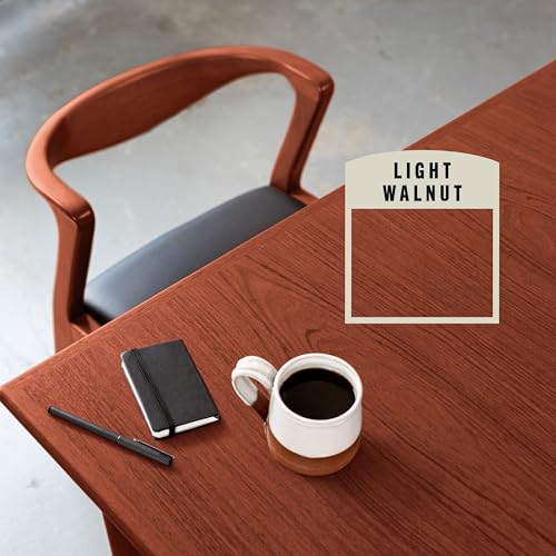 Varathane Premium Fast Dry Light Walnut Wood Stain - color: Light Walnut, size: 0.25 Quart (Pack of 1)