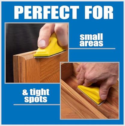 6" Sanding Mouse & Detail Sanding Kit with Sand Paper Assortment Pack - size: 6", style: 73 Piece 6" Sanding Mouse & Detail Sander Kit
