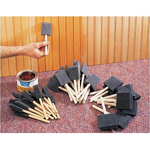 Woodstock D2024 Foam Brush Set, 50-Piece