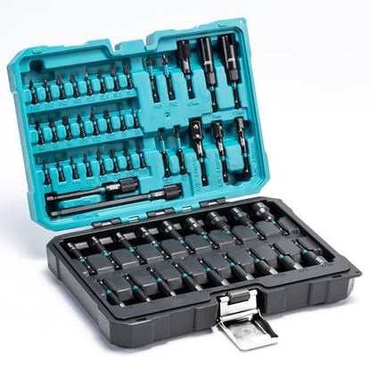 LIBRATON 54PCS Magnetic Nut Driver Set, Impact Drill Driver Bit Set 1/4"
