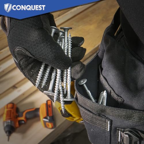 Conquest Structural Wood Screws 0.275" x 4" - size: 0.275" x 4"