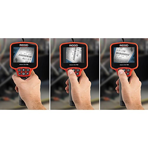 RIDGID 36848 Micro CA-150 Hand-Held Inspection Camera with 3' Cable, Borescope