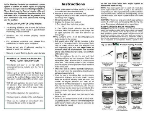 Repair KIT Quart Refill
