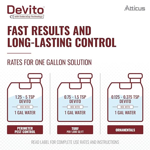 Atticus Devito CS Insecticide (32oz) - Lambda-cyhalothrin Insect Control - size: 32 oz