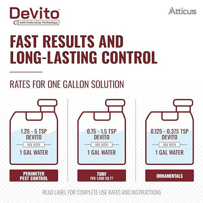 Atticus Devito CS Insecticide (32oz) - Lambda-cyhalothrin Insect Control - size: 32 oz