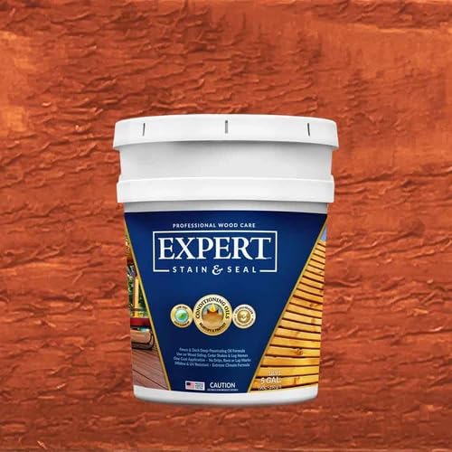 Expert Stain & Seal Semi-Transparent 5 Gallon Pail (Sequoia) - color: Sequoia