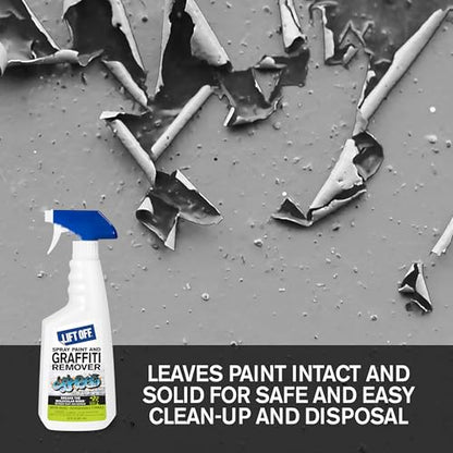 Lift Off Spray Paint & Graffiti Remover, 22 fl oz, 41101 - size: 22 Fl Oz (Pack of 1)