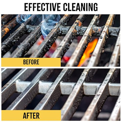Kona Safe/Clean Bristle-Free Grill Brush - Stainless Steel BBQ Cleaner