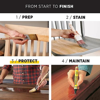 Minwax Fast Drying Polyurethane Protective Wood Finish, Clear Gloss, 2.5 Gallons - size: 2.5 Gallon
