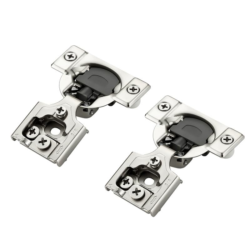 Soft Close Hinges for Kitchen Cabinet Hinges, 3/8 Inch Overlay, 2 Pack - size: 3/8 inch Overlay