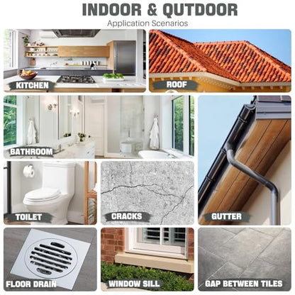Invisible Waterproof Agent 18oz，Waterproof Sealant Indoor & Outdoor Use - size: 18OZ